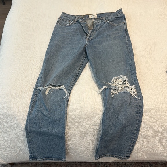 Agolde Riley Jeans size 28 - Picture 1 of 4